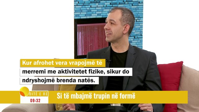 Emisioni Ditë e Re - Si ta mbajmë trupin në formë