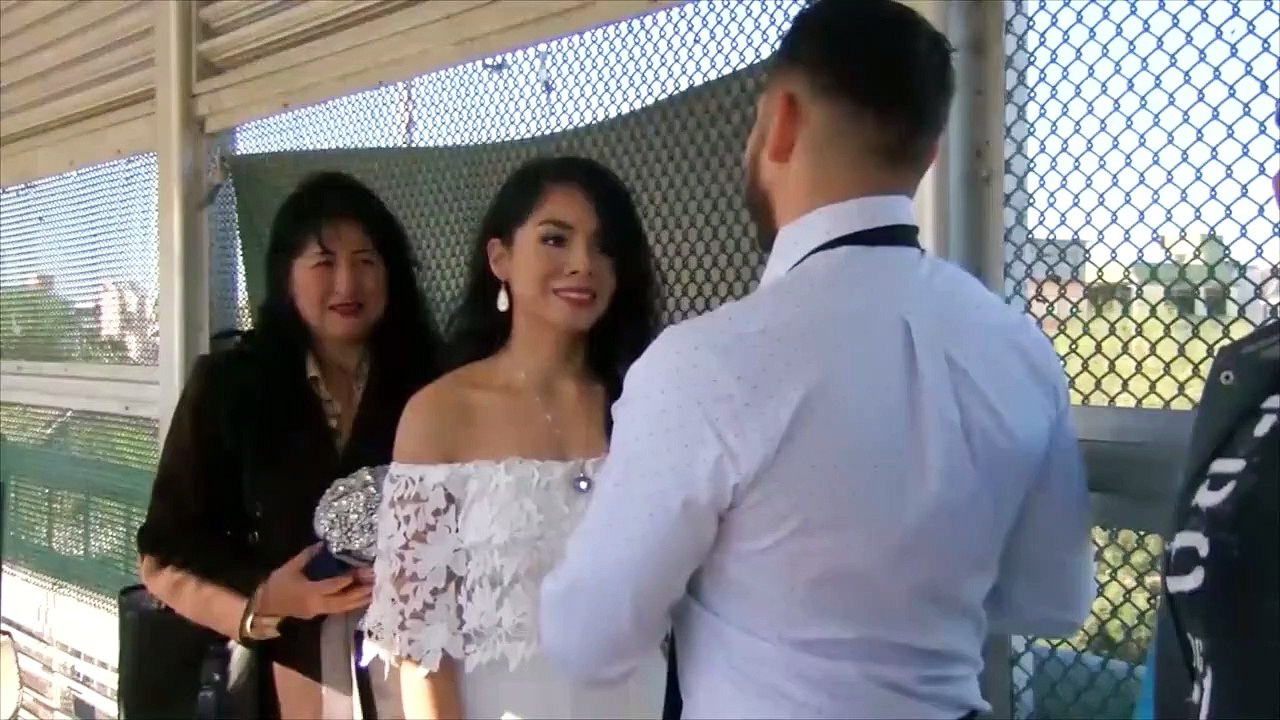 Couple Weds On Bridge At U.S.-Mexico Border