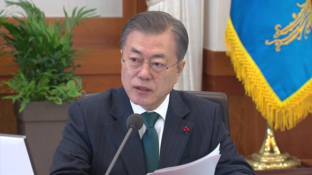 문 대통령 미세먼지 재난 상황으로 대처...인공강우 등 창의적 대책 필요 / YTN