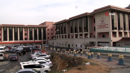 Hastane bahçesinde dehşet