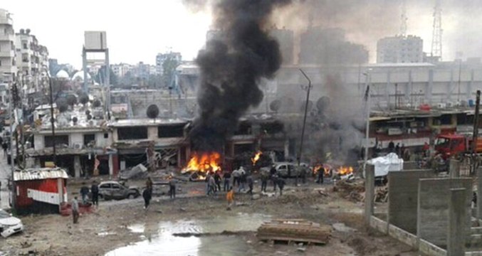 Son Dakika! Suriye'de Rejim Kontrolünde Olan Lazkiye'de Patlama Meydana Geldi! Çok Sayıda Yaralı Var