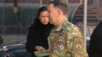 [단독] 연합사령관, 국방부 현장 답사...'시설본부 증축' 중재안 / YTN