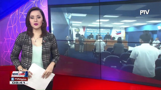 COMELEC resumes BOL plebiscite vote canvassing tomorrow