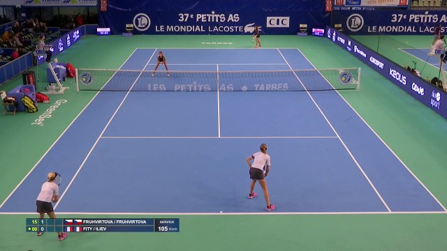 Fruhvirtova/Fruhvirtova vs Fity/Iliev- Les Petits As 2019 - Centre Court