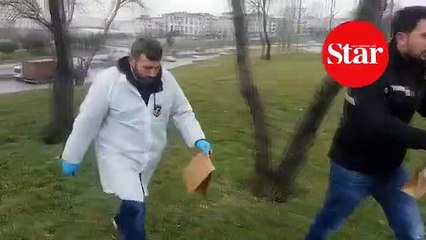 TEM kenarındaki yeşillik alanda intihar vakası