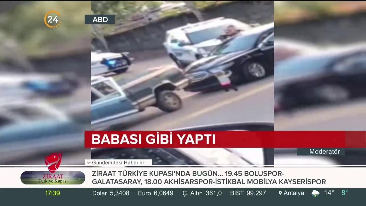 Babası gibi yaptı