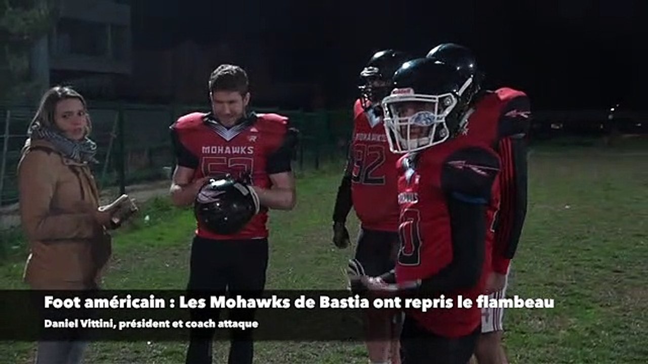 Foot américain : Les Mohawks de Bastia ont repris le flambeau