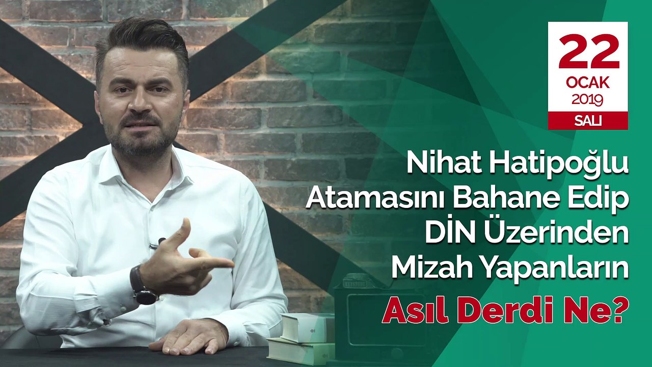 Nihat Hatipoğlu atamasını bahane edip Din üzerinden mizah yapanların derdi ne ?