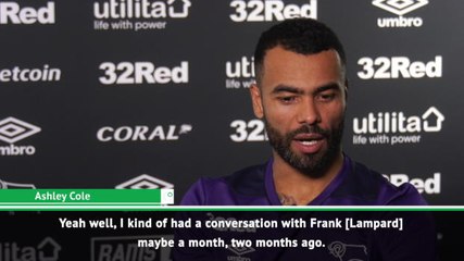 I wouldn't be here if it wasn't for Lampard - Cole