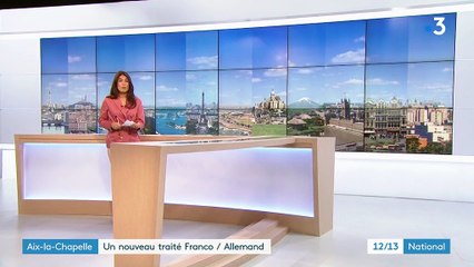 Un nouveau traité franco-allemand voit le jour à Aix-le-Chapelle