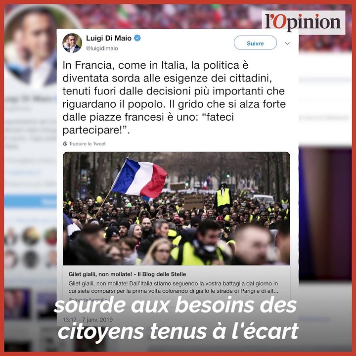Immigration, Gilets jaunes, Afrique: le gouvernement italien multiplie les provocations envers la France