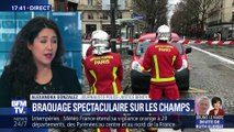 Paris: Braquage spectaculaire de banque sur les Champs-Élysées (1/2)