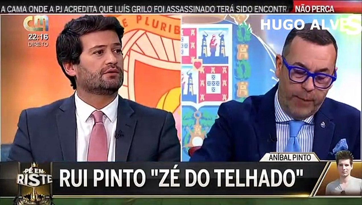 Aníbal Pinto aconselha André Ventura a lavar a boca com sabão
