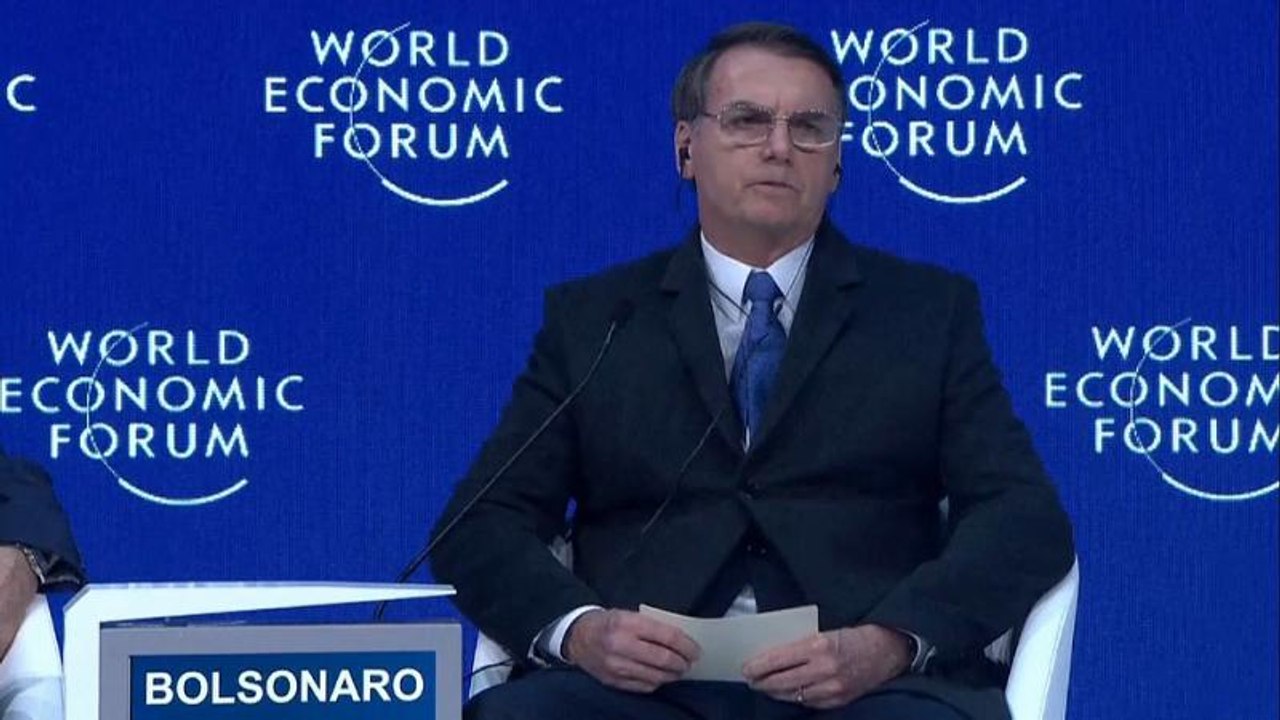 Umwelt, Wirtschaft und weniger Korruption: Bolsonaro erklärt sich in Davos