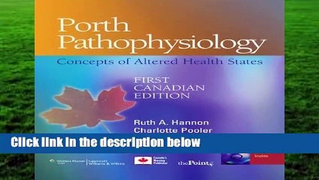 Porth Pathophysiology: Concepts of Altered Health States