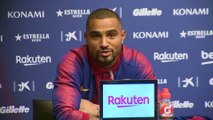 El FC Barcelona presenta a su nuevo fichaje Kevin-Prince Boateng