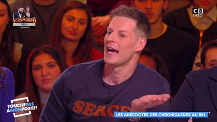 Matthieu Delormeau raconte son aventure avec un moniteur de ski