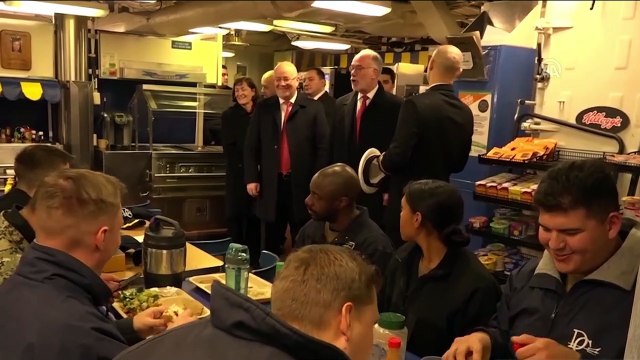 ABD savaş gemisi 'USS Donald Cook' Gürcistan'da - BATUM