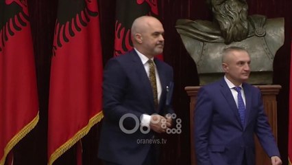 Ora News – Rama zyrtarisht ministër i Jashtëm, betohet tek Meta