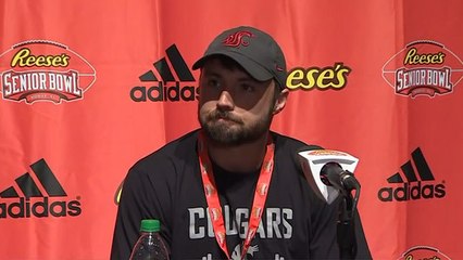 Gardner Minshew explains what separates him from other QBs at Senior Bowl