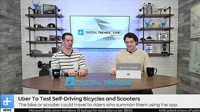 Uber Testing Self Driving Bikes and Scooters