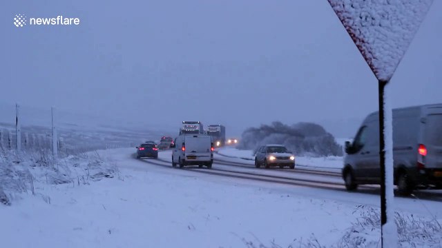 Snow blankets Northern Ireland