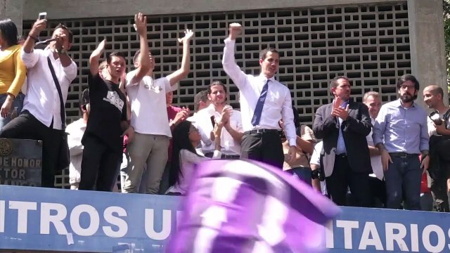 Estamos con ustedes , dice vice de EEUU a oposición venezolana