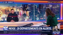 Neige: 29 départements en alerte orange