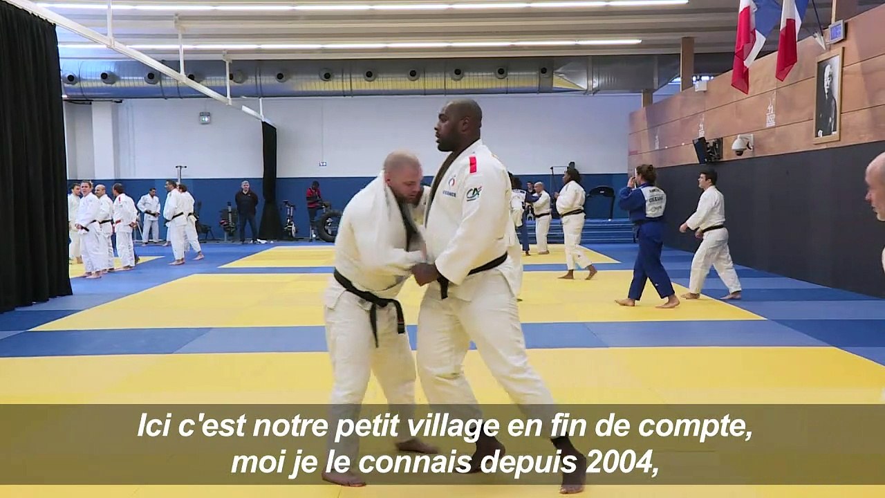 JO-2020: Teddy Riner de retour à l'entraînement