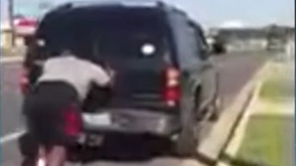 New Ravens DT Daylon Mack pushed THREE-TON car this offseason