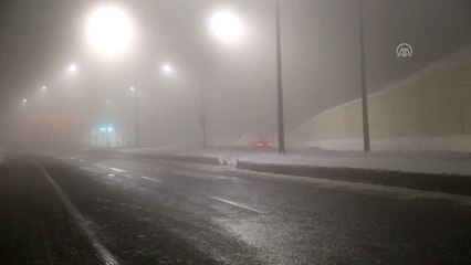 Ilgaz Dağı'nda Sis Ulaşımı Olumsuz Etkiliyor