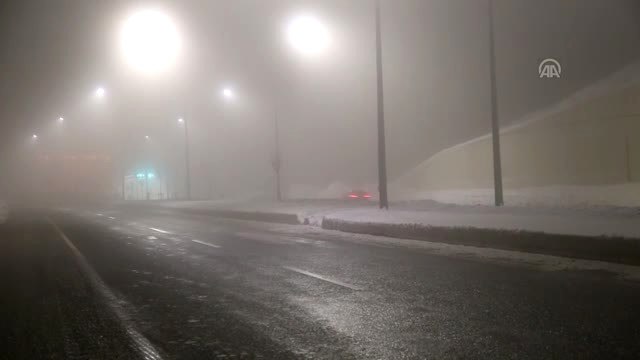 Ilgaz Dağı'nda Sis Ulaşımı Olumsuz Etkiliyor