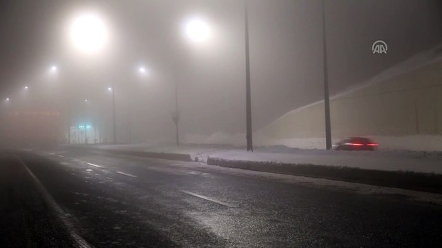 Ilgaz Dağı'nda sis ulaşımı olumsuz etkiliyor - KASTAMONU