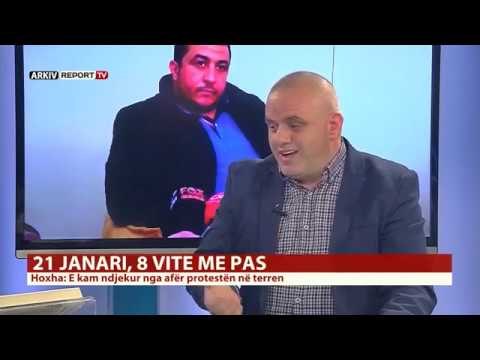 ''21 Janari 8 vite më pas të ftuar në Report Tv gazetari Artan Hoxha dhe analisti Yzeiri