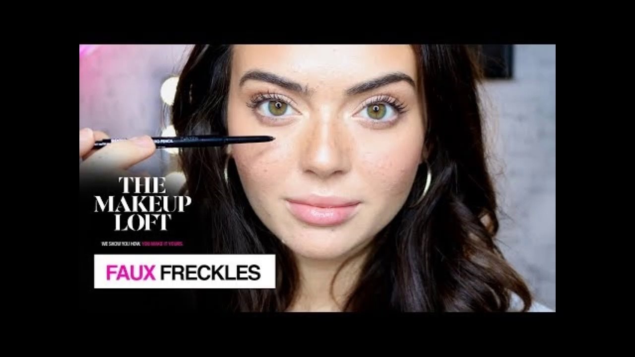 TREND TO TRY: Faux Freckles with Claire Howell | The Makeup Loft | Maybelline New York