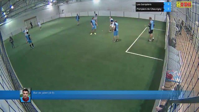 But de julien (4-5) - Les banqsters Vs Pompiers de Chauvigny - 22/01/19 21:00 - Ligue A