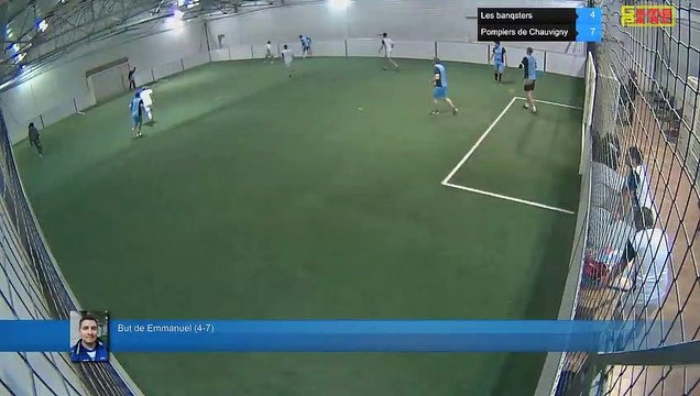 But de Emmanuel (4-7) - Les banqsters Vs Pompiers de Chauvigny - 22/01/19 21:00 - Ligue A