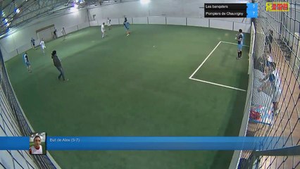 But de Alex (5-7) - Les banqsters Vs Pompiers de Chauvigny  - 22/01/19 21:00 - Ligue A
