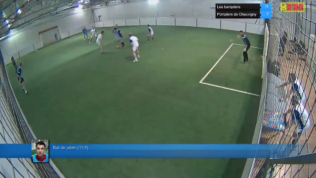 But de julien (11-7) - Les banqsters Vs Pompiers de Chauvigny - 22/01/19 21:00 - Ligue A