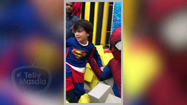 Arjun Bijlani Son BIRTHDAY Party With Karanvir Bohra Family