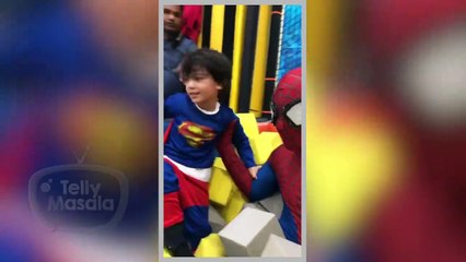 Arjun Bijlani Son BIRTHDAY Party With Karanvir Bohra Family