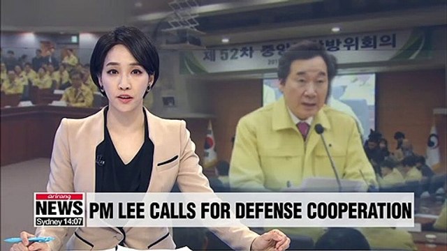 Prime Minister Lee urges government, civil groups, military and police to cooperate on defense