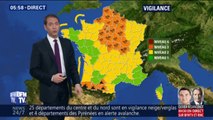 D'importantes chutes de neige sur les Pyrénées et le nord de la France ce mercredi