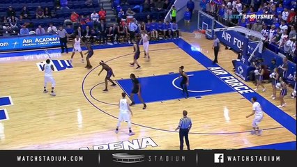 Boise State vs. Air Force Basketball Highlights (2018-19)