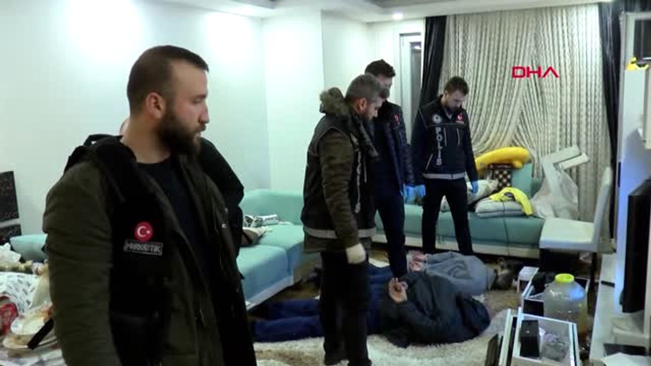 Kağıthane'de Rezidansta Uyuşturucu İmalathanesi Çıktı