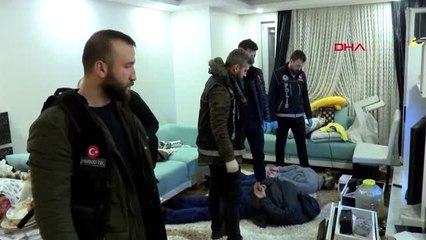 Kağıthane'de Rezidansta Uyuşturucu İmalathanesi Çıktı