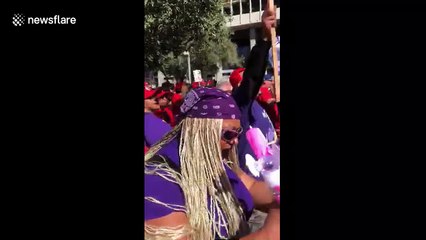 "We are the Champions!" LA teachers celebrate after reaching deal to end week-long strike