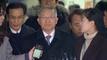 양승태, 구속 전 심문 종료...구치소 대기 / YTN