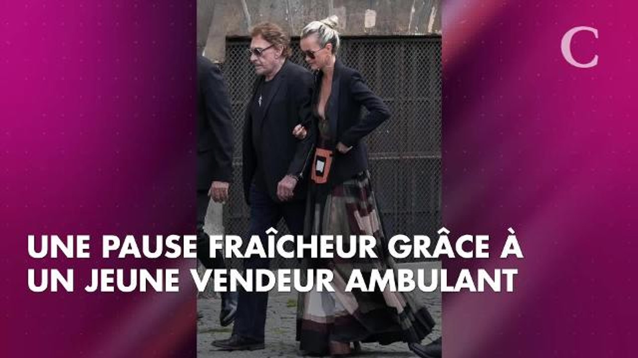 PHOTOS. Quand Laeticia Hallyday et sa fille Joy s'offrent une pause fraîcheur lors d'une balade à Los Angeles
