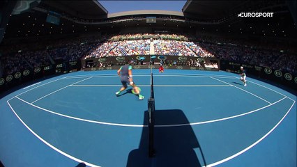 Un grand match pour une première demie : Pouille a sorti le très grand jeu contre Raonic